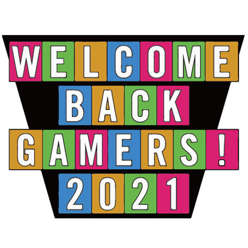 GenCon2021-03 Welcome Back Gamers! Starter Pin