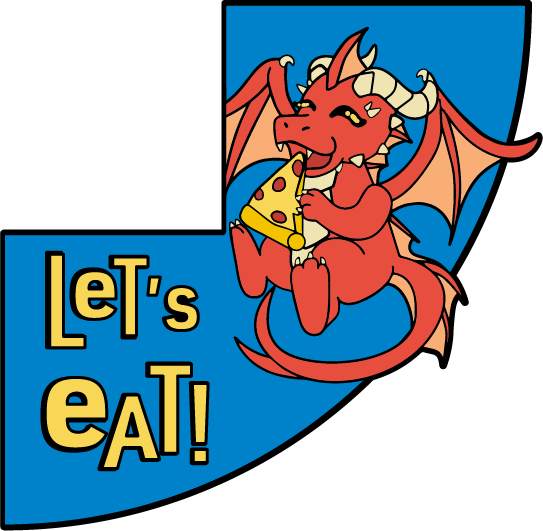 GenCon2024-04 "Let's Eat!" Starter Pin