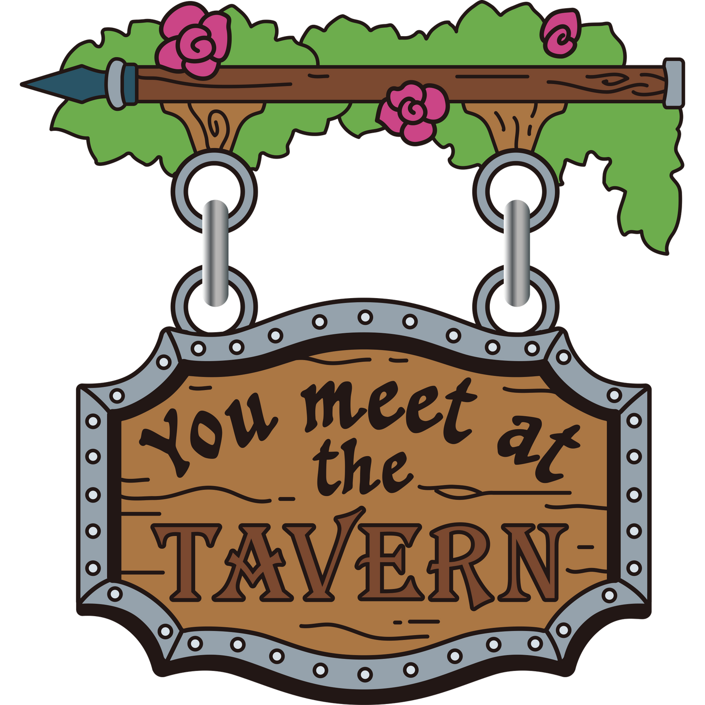 GC2026-C03: Convention Set Pin 3 - Tavern Sign