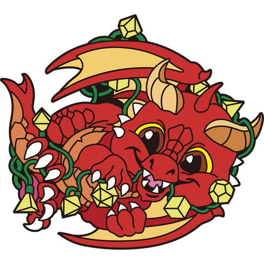 GC2026-UR: Ultra Rare Pin - Christmas Lights Genevieve