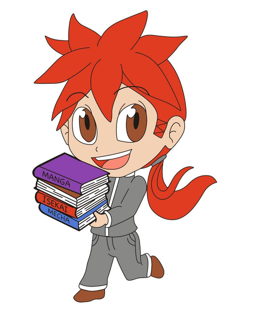 Otakon2023-02 Reading Manga Starter Pin