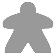 Origins2018-R01 Silver Meeple Rare Pin